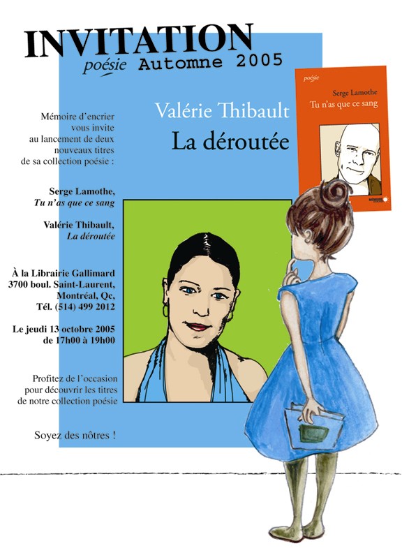 affiche du lancement à l'automne 2005