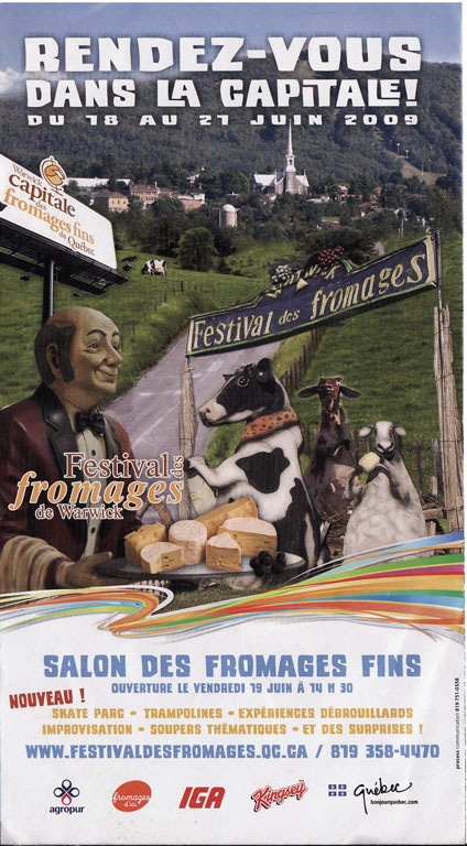 Festival des fromages de&nbsp;Warwick